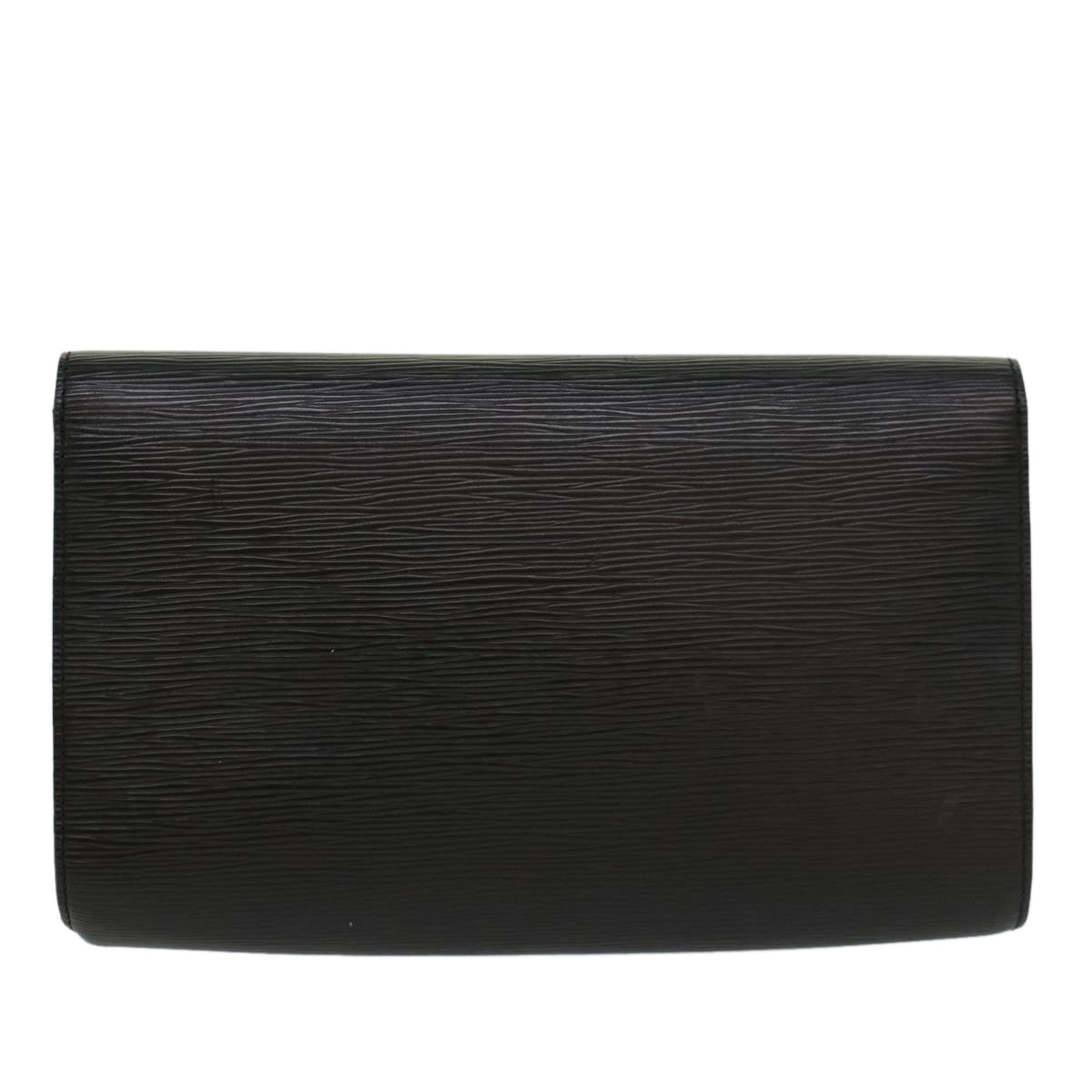 LOUIS VUITTON Epi Chaillot Clutch Bag Black M52542 LV ep890