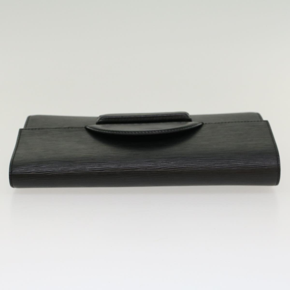 LOUIS VUITTON Epi Chaillot Clutch Bag Black M52542 LV ep890