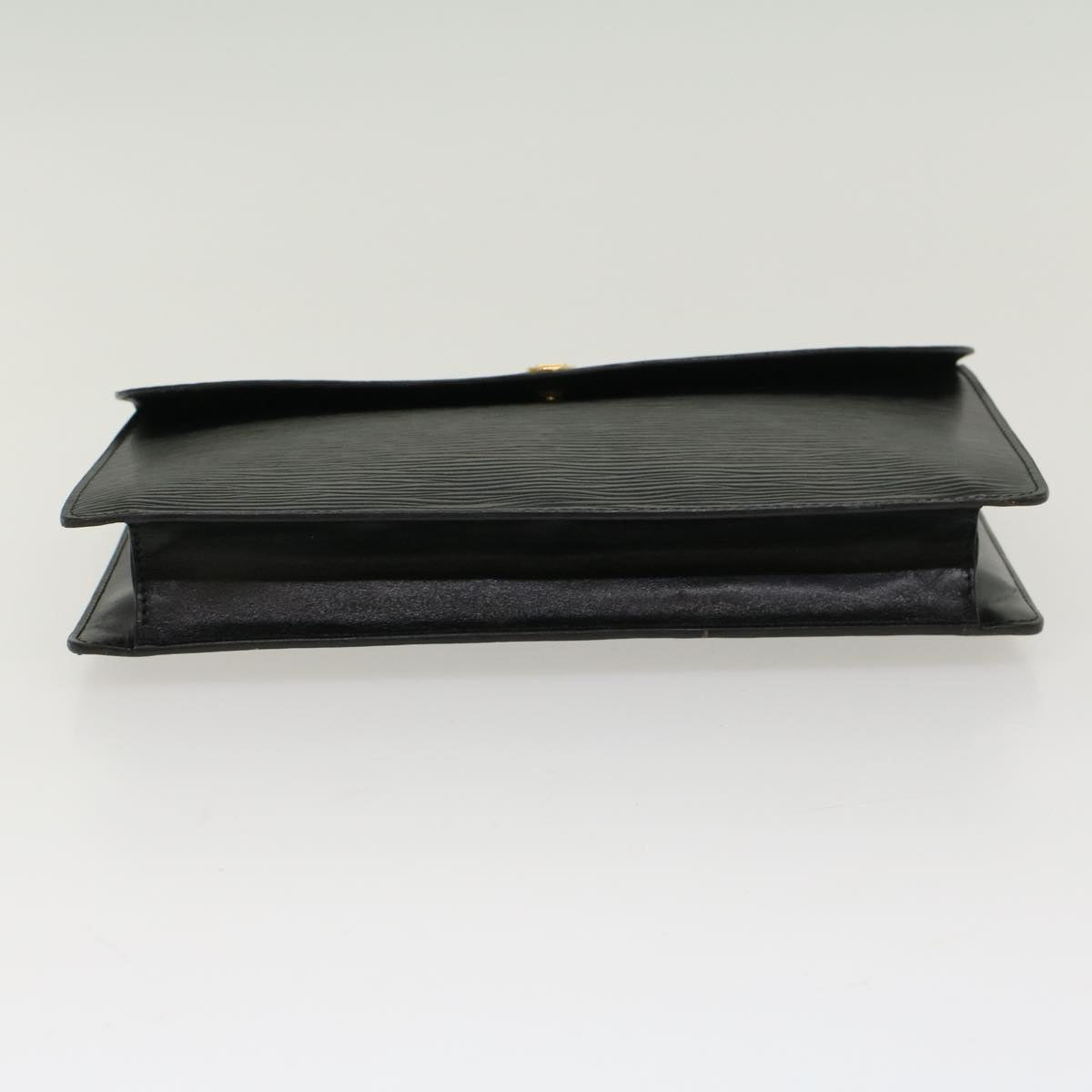 LOUIS VUITTON Epi Montaigne 27 Clutch Bag Black M52652 LV ep891