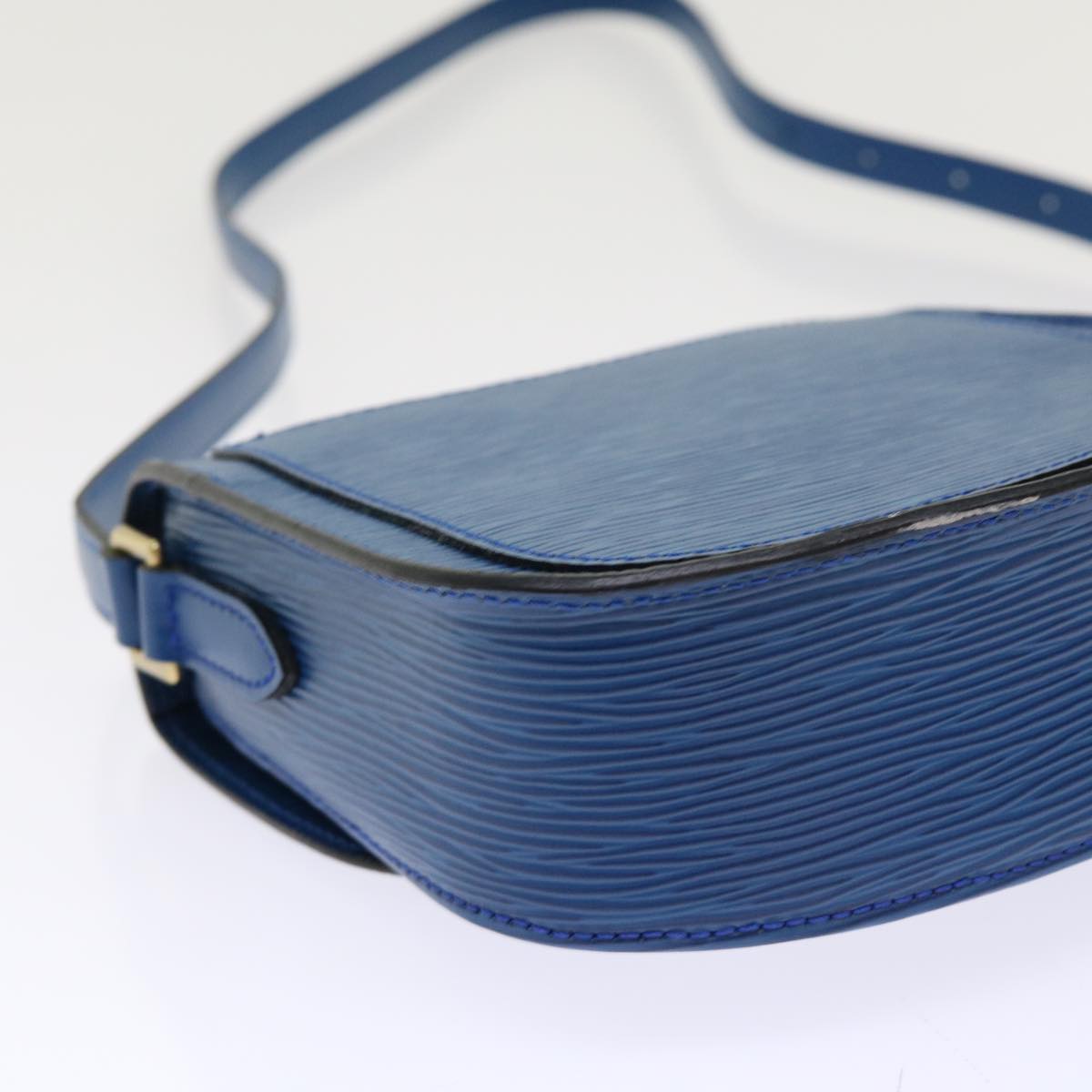 LOUIS VUITTON Epi Saint Cloud PM Shoulder Bag Blue M52195 LV ep892