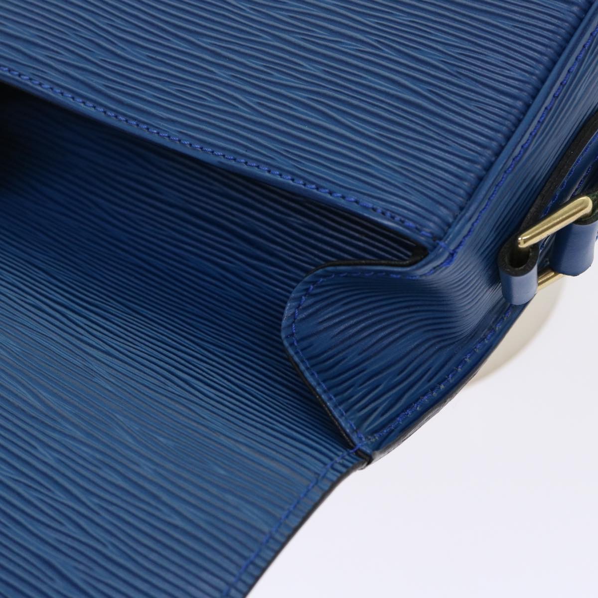 LOUIS VUITTON Epi Saint Cloud PM Shoulder Bag Blue M52195 LV ep892