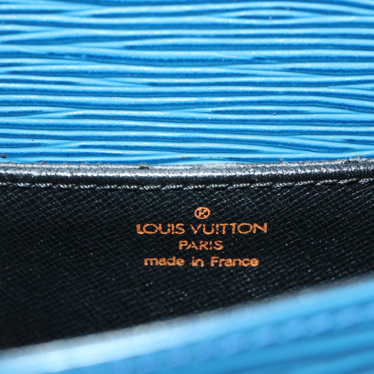 LOUIS VUITTON Epi Saint Cloud PM Shoulder Bag Blue M52195 LV ep892
