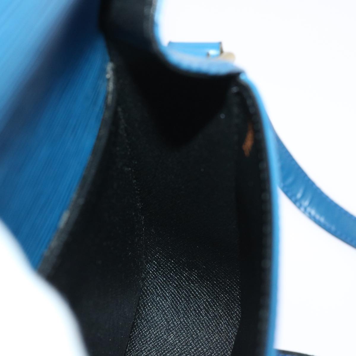 LOUIS VUITTON Epi Saint Cloud PM Shoulder Bag Blue M52195 LV ep892