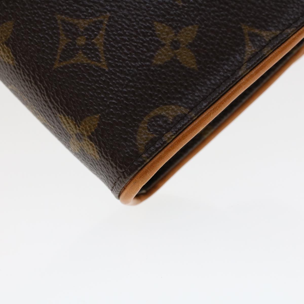 LOUIS VUITTON Monogram Pochette Florentine Waist bag M51855 LV ep928