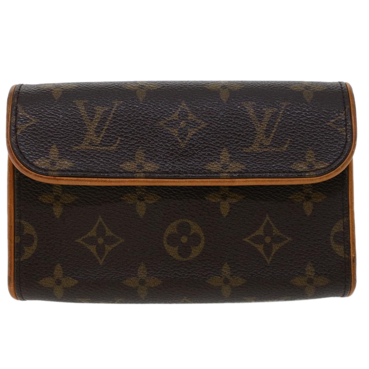 LOUIS VUITTON Monogram Pochette Florentine Waist bag M51855 LV ep928