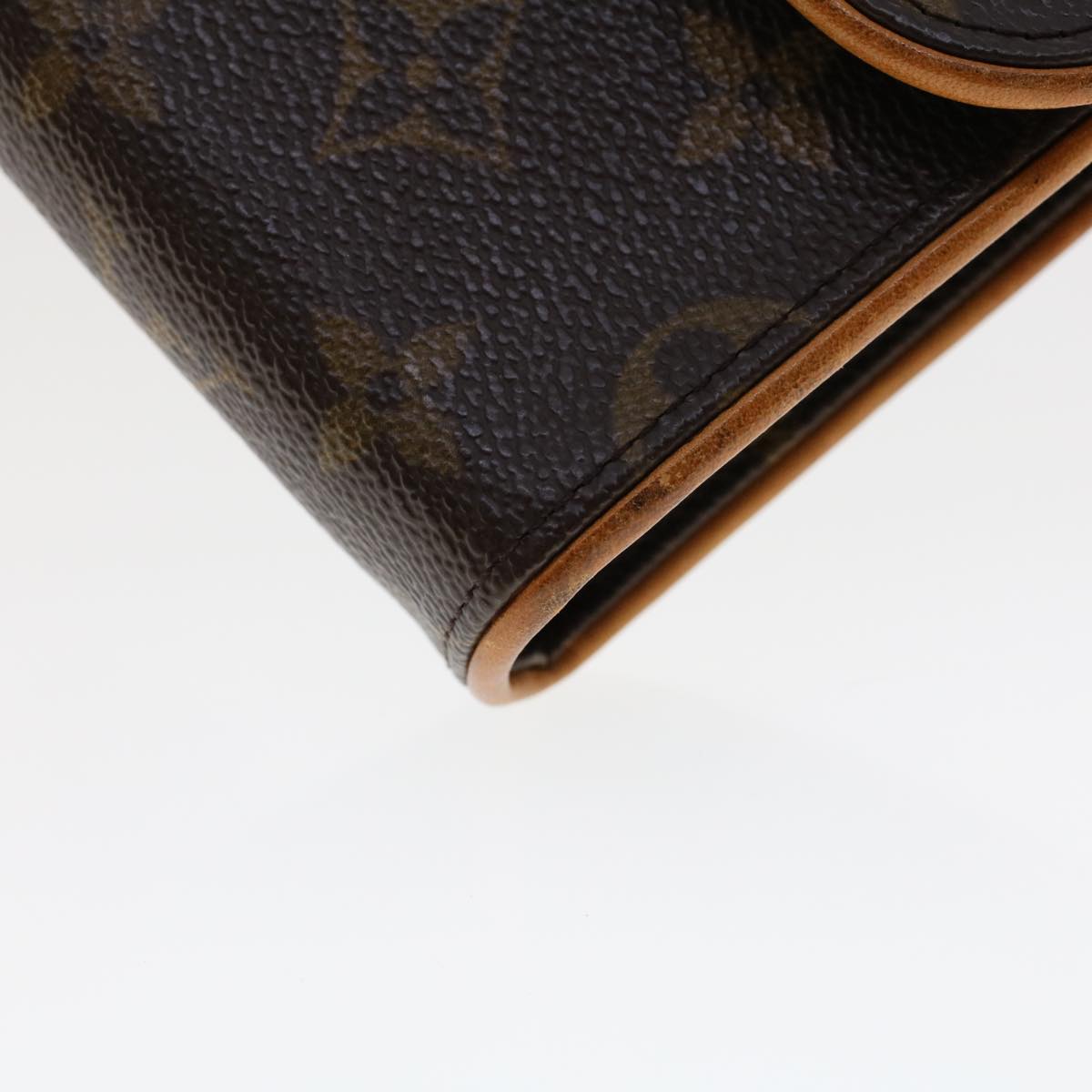 LOUIS VUITTON Monogram Pochette Florentine Waist bag M51855 LV ep928