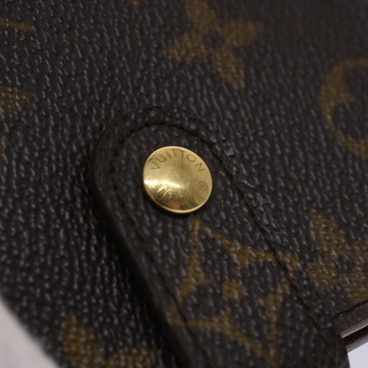 LOUIS VUITTON Monogram Compact Zip Wallet M61667 LV ep930