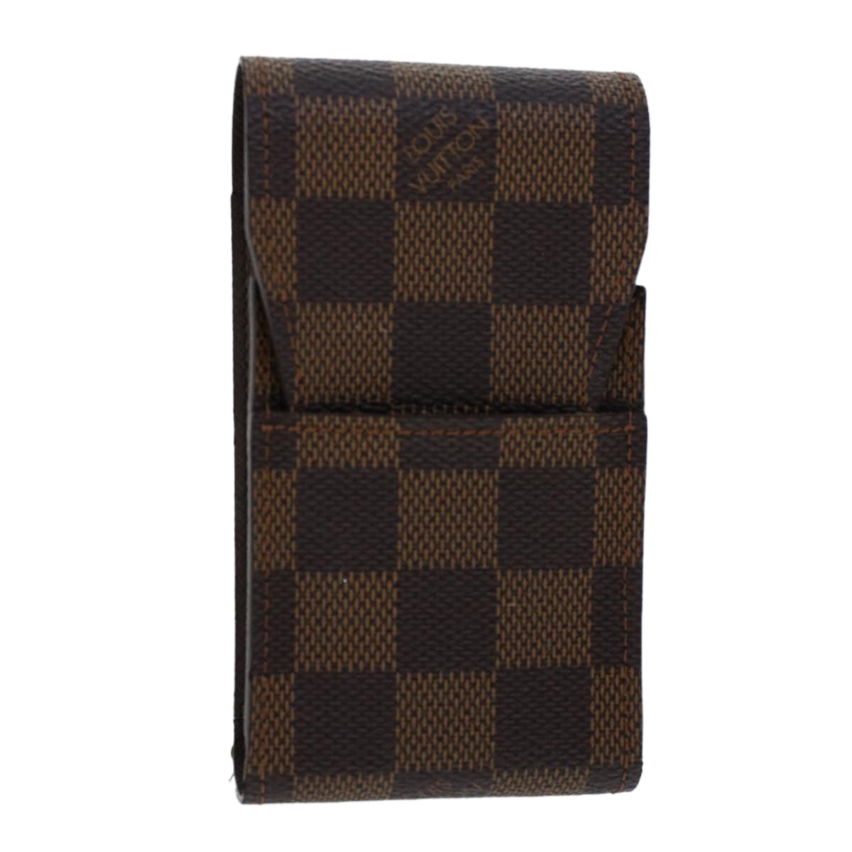 LOUIS VUITTON Damier Ebene Etui Cigarette Case N63024 LV ep934