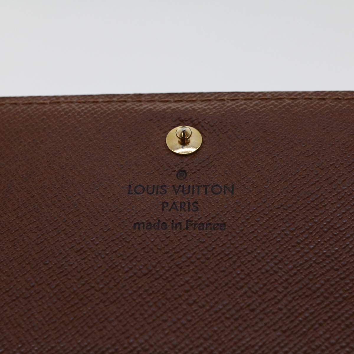 LOUIS VUITTON Monogram Porte Monnaie Billets Tresor Wallet M61730 ep935