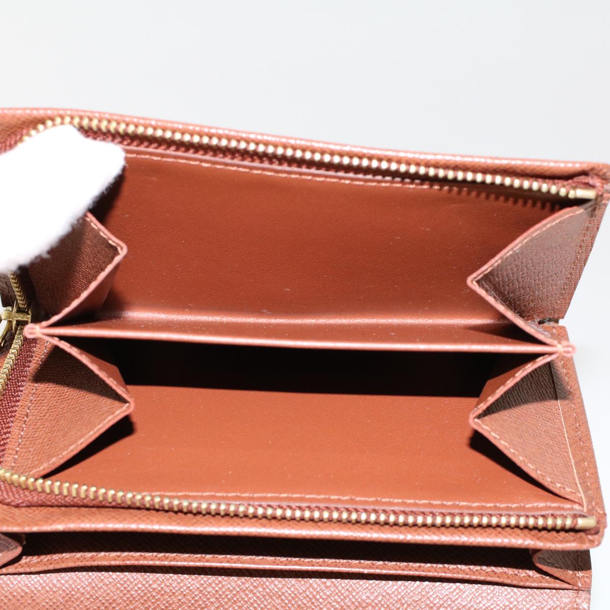 LOUIS VUITTON Monogram Porte Monnaie Billets Tresor Wallet M61730 ep935