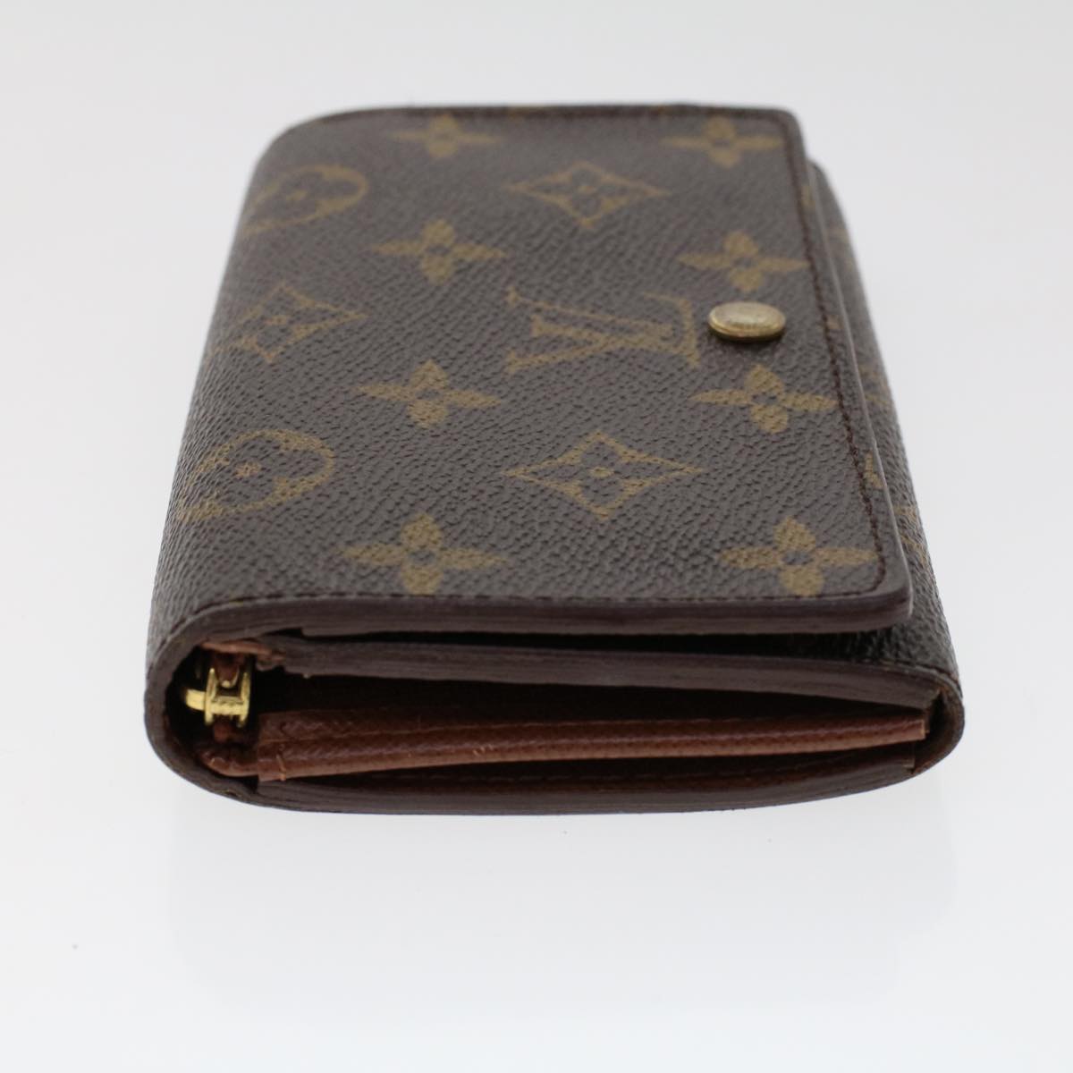 LOUIS VUITTON Monogram Porte Monnaie Billets Tresor Wallet M61730 ep935