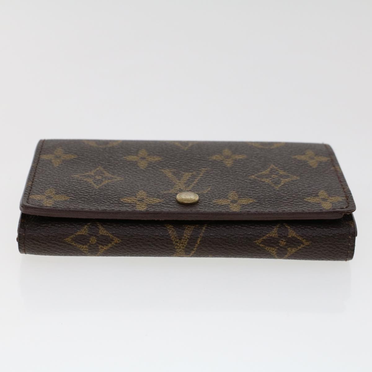 LOUIS VUITTON Monogram Porte Monnaie Billets Tresor Wallet M61730 ep935