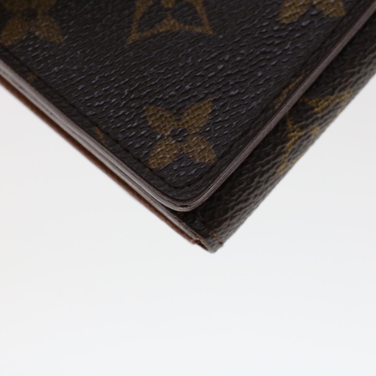 LOUIS VUITTON Monogram Porte Monnaie Billets Tresor Wallet M61730 ep935