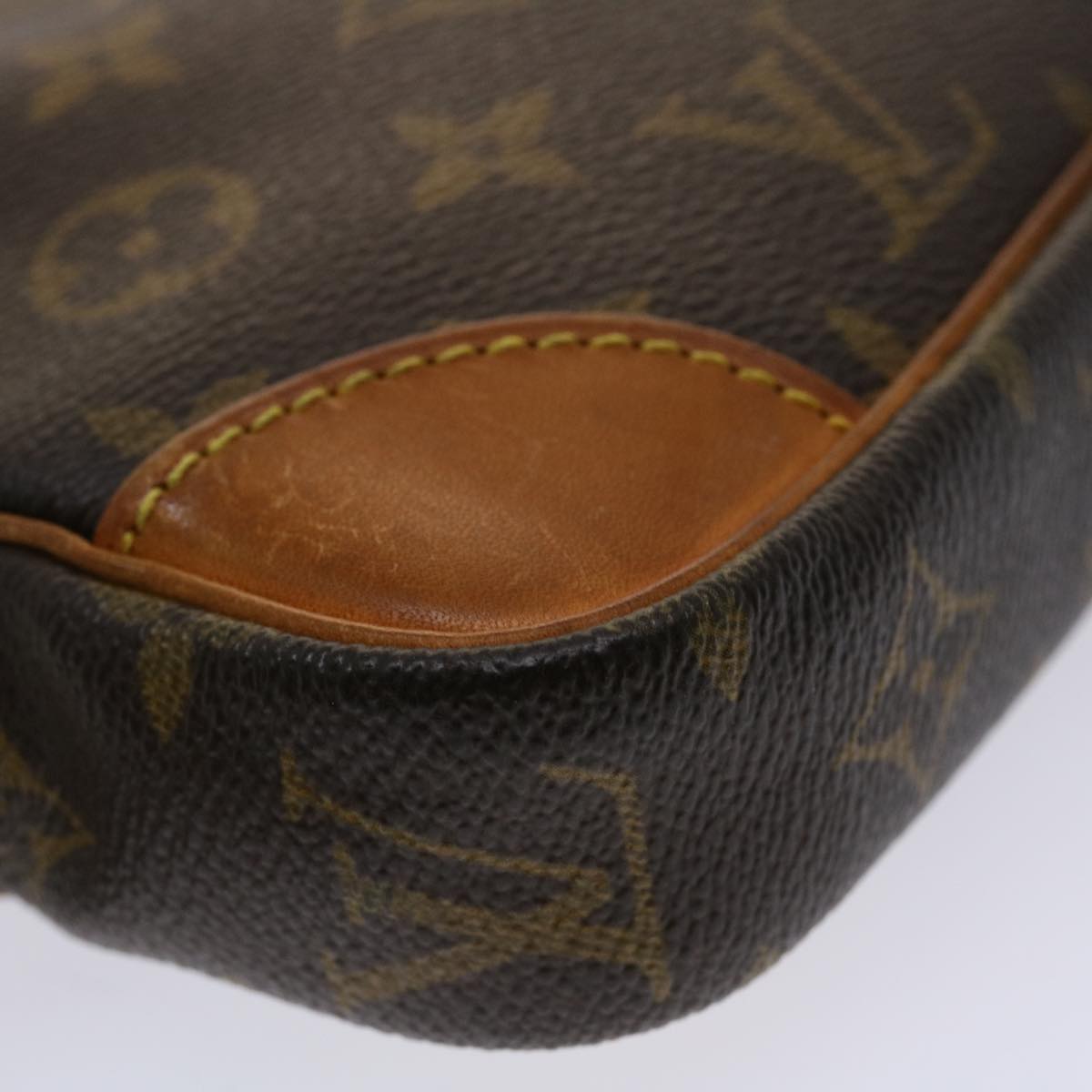 LOUIS VUITTON Monogram Marly Dragonne PM Clutch Bag M51827 LV ep990