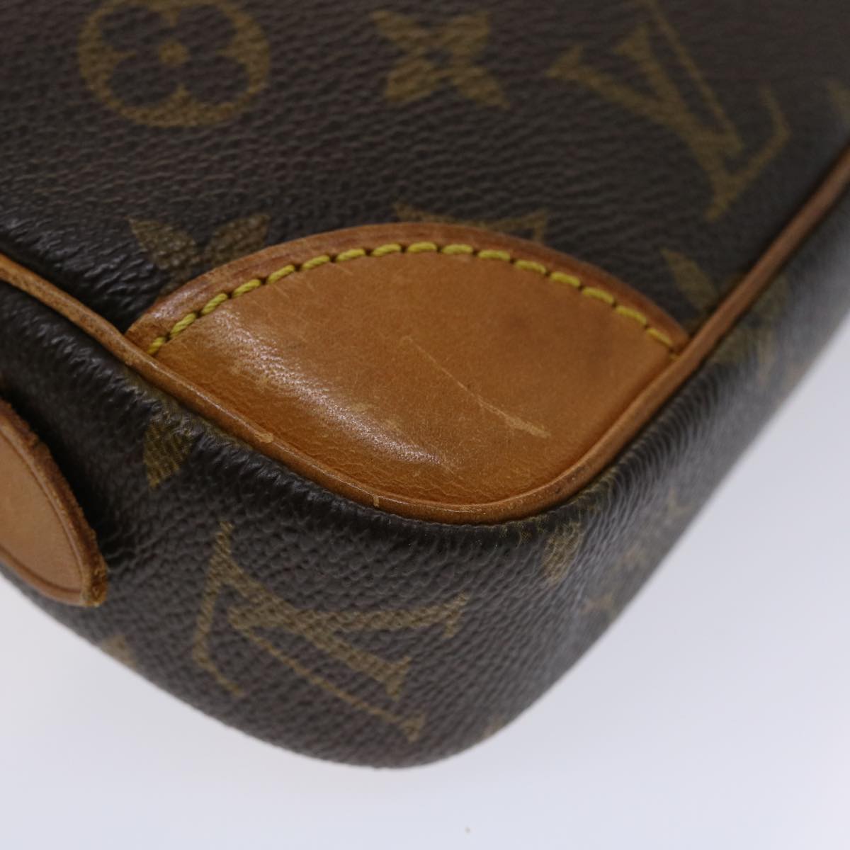 LOUIS VUITTON Monogram Marly Dragonne PM Clutch Bag M51827 LV ep990