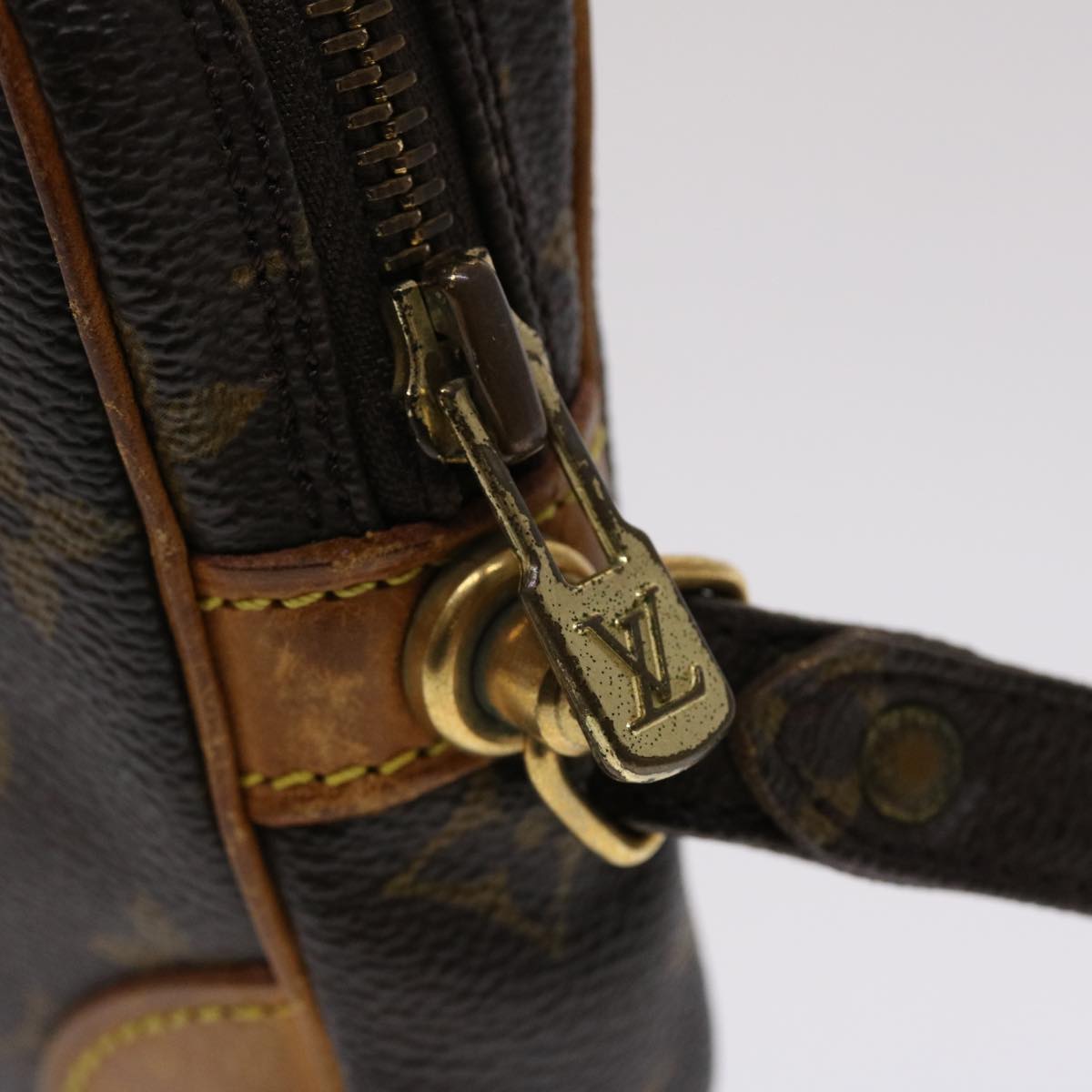 LOUIS VUITTON Monogram Marly Dragonne PM Clutch Bag M51827 LV ep990