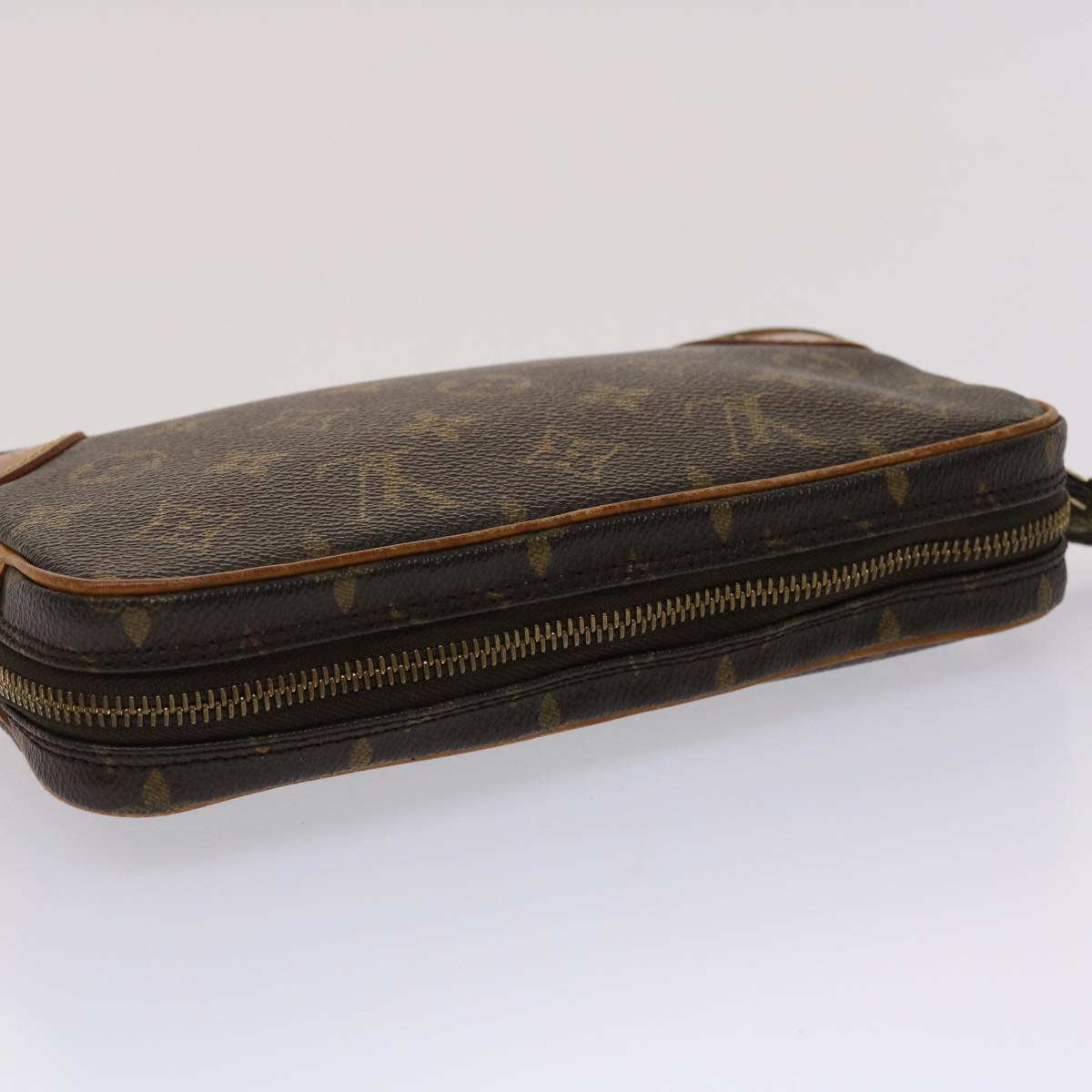 LOUIS VUITTON Monogram Marly Dragonne PM Clutch Bag M51827 LV ep990