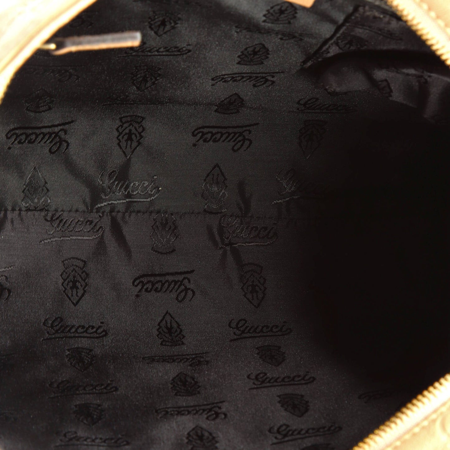 Zip Top Messenger Bag Guccissima Leather Large