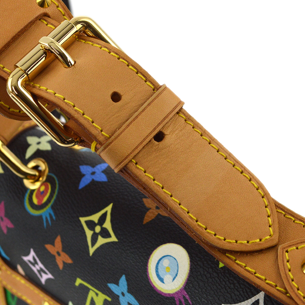Louis Vuitton Black Eye Love Monogram Sac Lava Handbag M92050