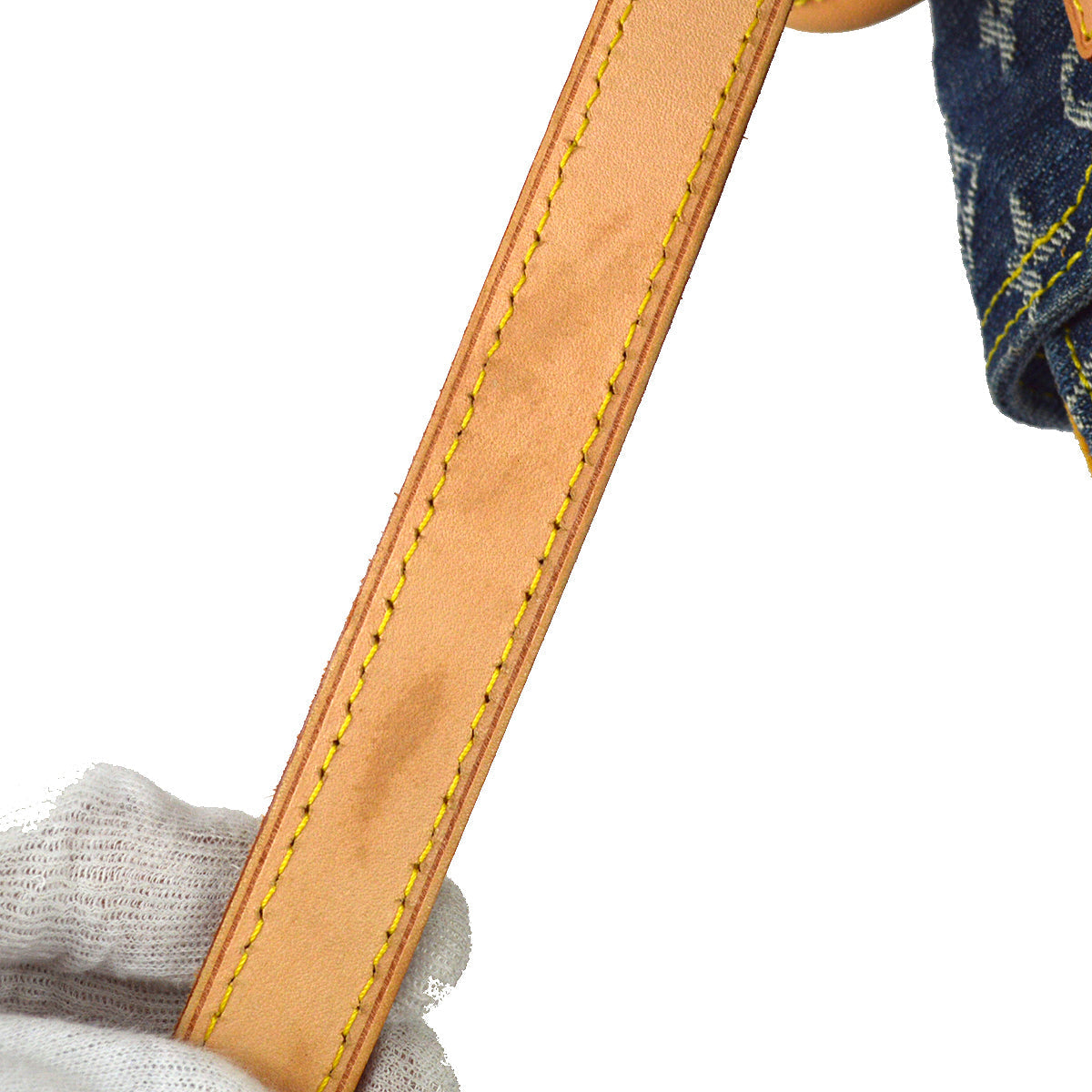 Louis Vuitton 2007 Sac a Dos GM Monogram Denim Blue M95056