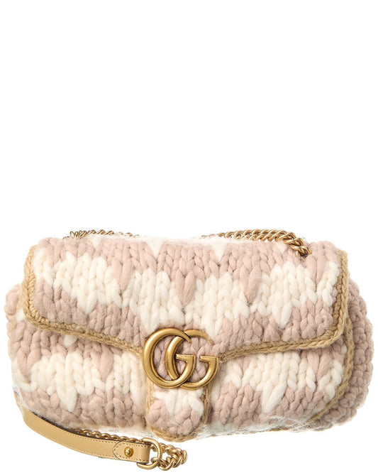 Luxury Gucci Trending 2025 GG Marmont Small Shoulder Bag