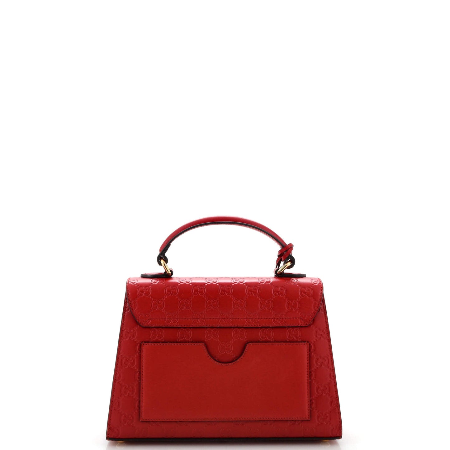 Padlock Top Handle Bag Guccissima Leather Small