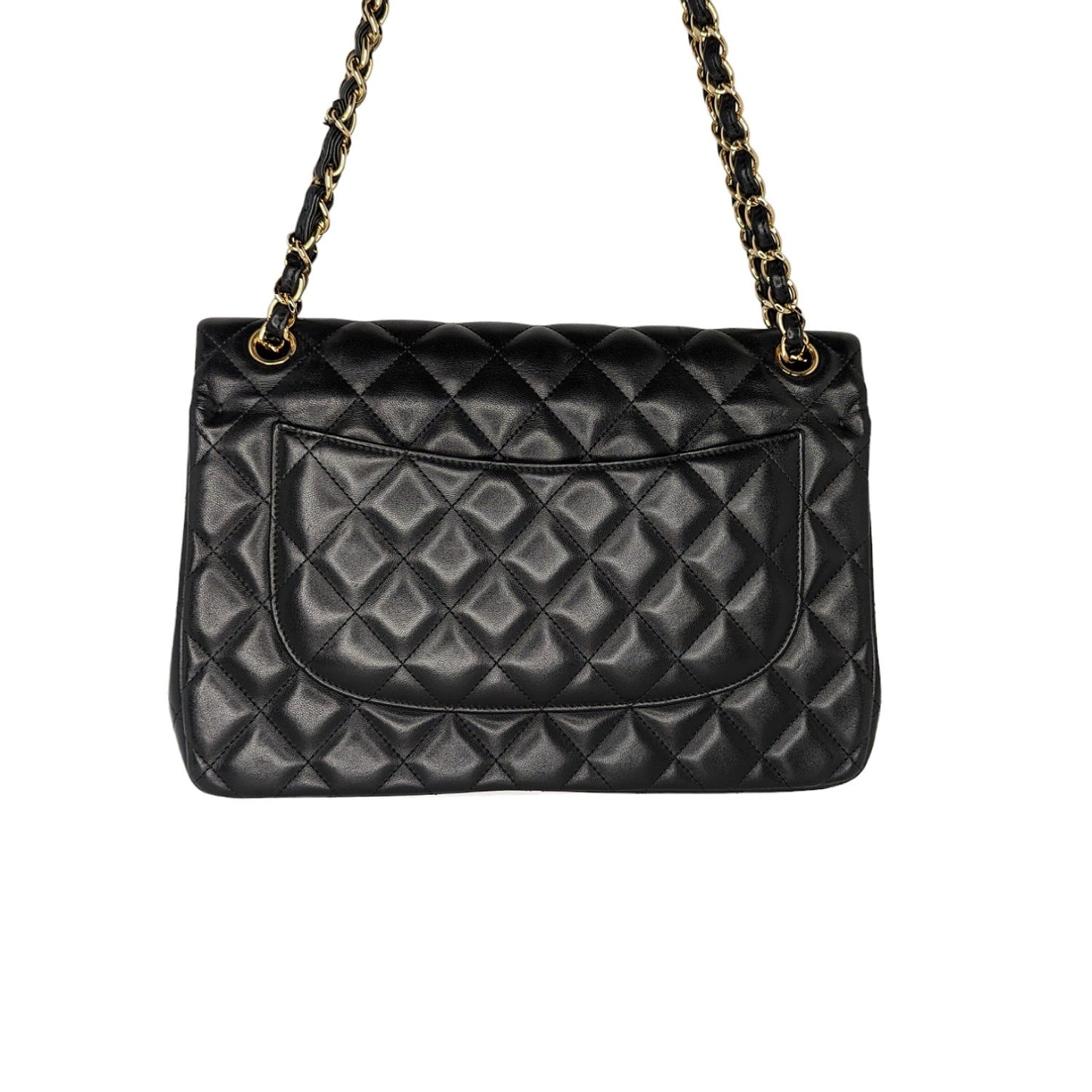 Luxury Chanel bag Classic Quilted Lambskin Double Jumbo Flap