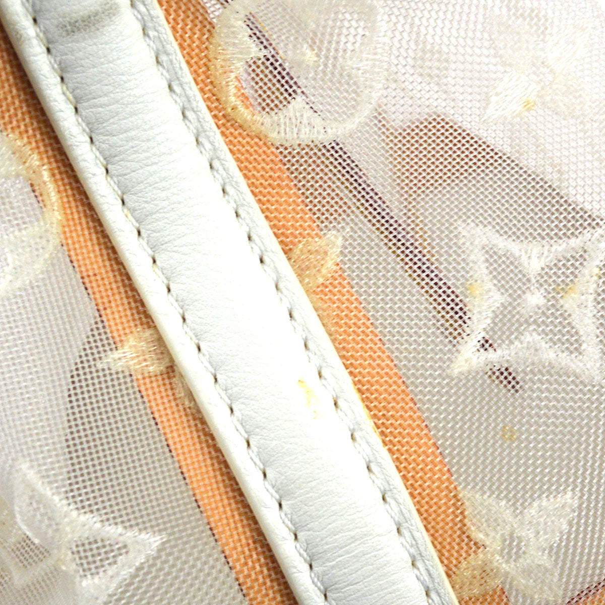 LOUIS VUITTON 2012 LOCKIT EAST WEST MONOGRAM TRANSPARENCE M40701