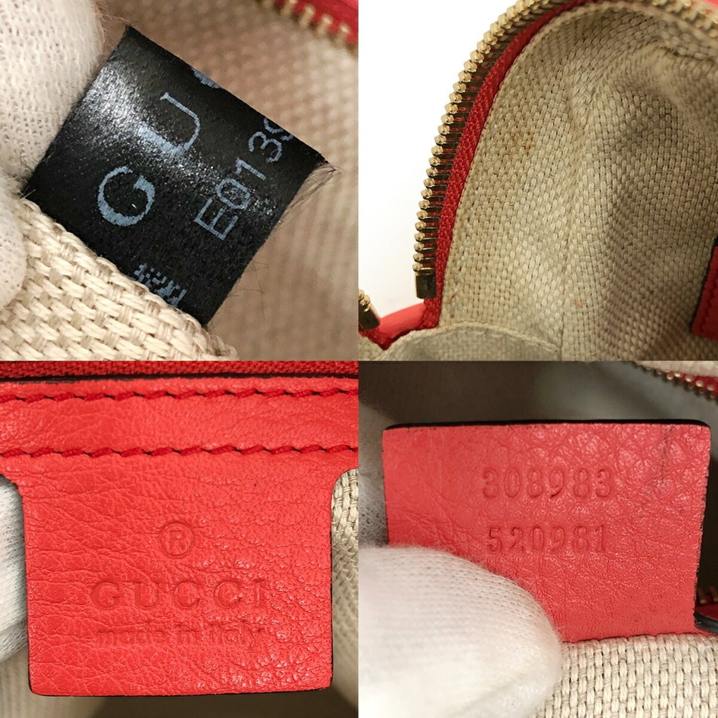 Gucci Soho  Leather Shopper Bag ()