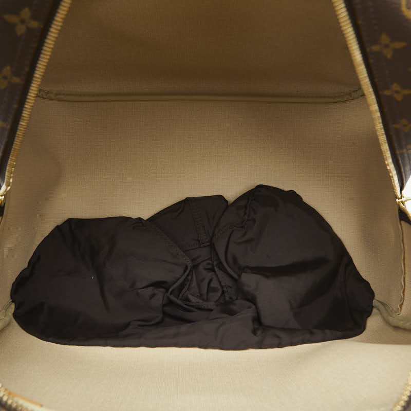 Louis Vuitton Monogram Evasion Boston Bag Travel Bag M41443 Brown PVC Leather  Louis Vuitton