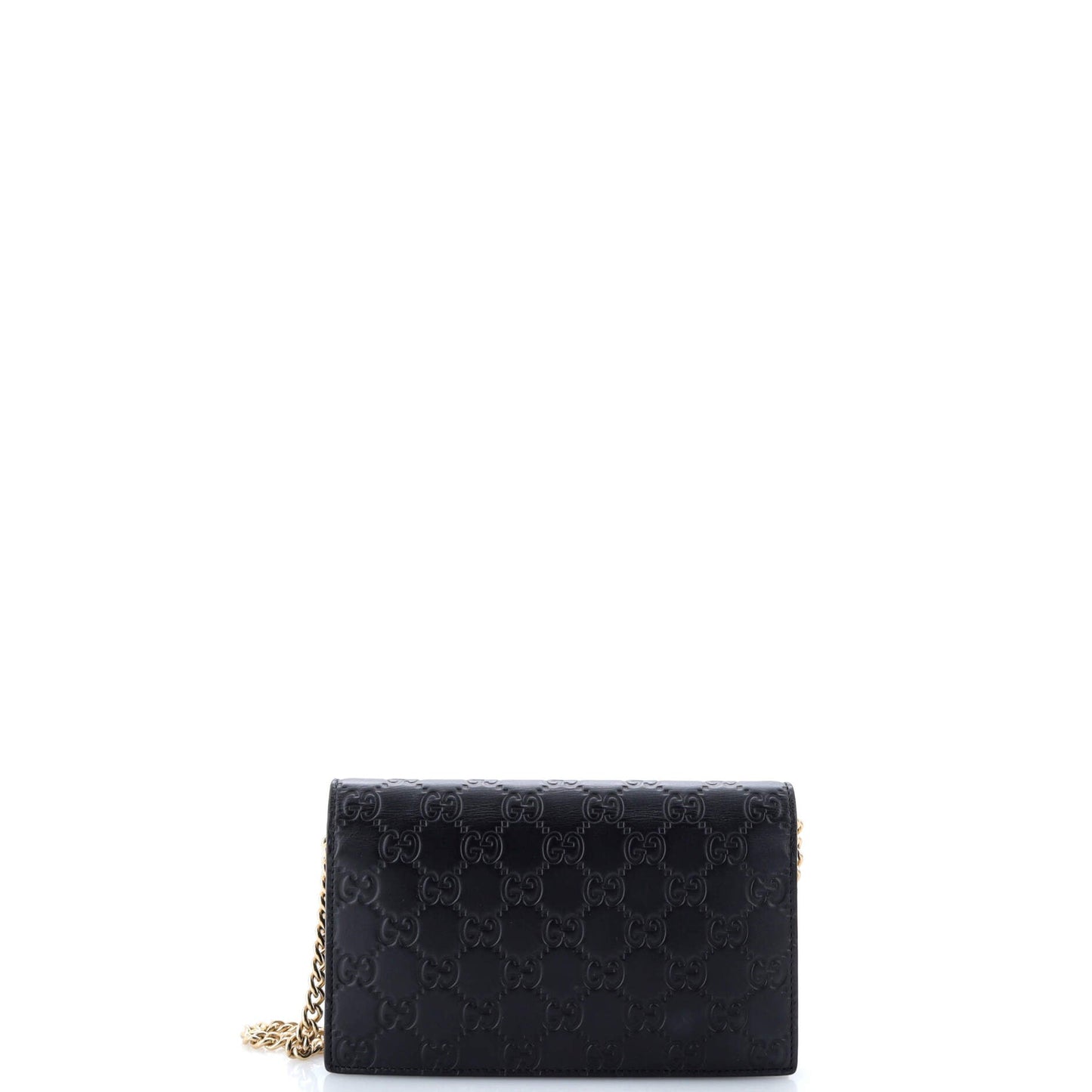 Icon Wallet on Chain Guccissima Leather