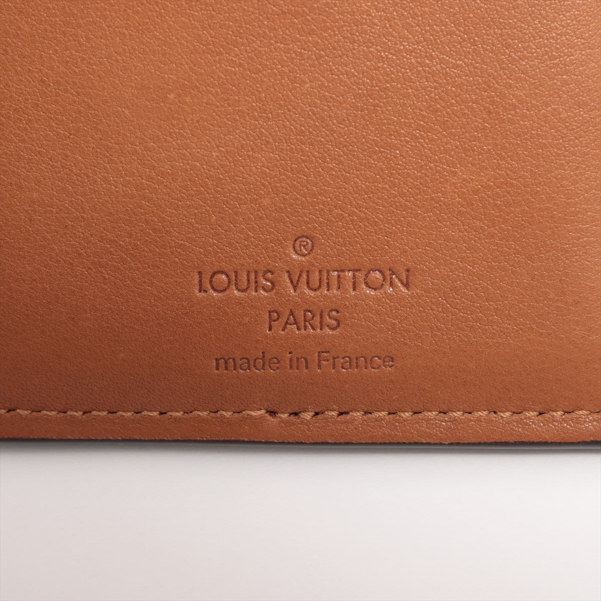 Louis Vuitton LV Logo Portefolio Brother M81756 Brown Long   Wallet