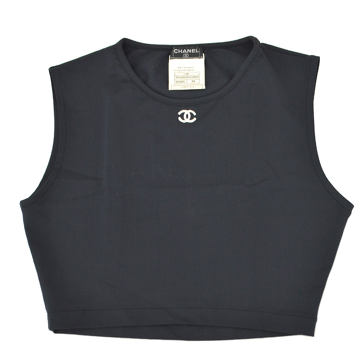 Luxury Chanel 1995 Spring CC cropped tank top #38