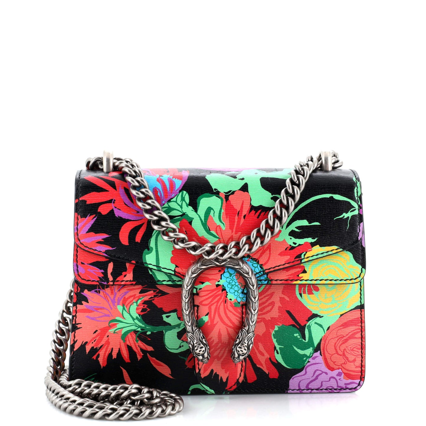 Luxury Gucci Trending 2025 x Ken Scott Dionysus Bag Printed Leather Mini