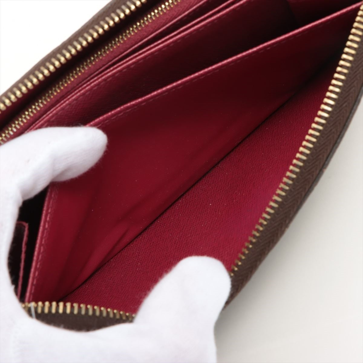 Louis Vuitton Monogram  Wallet M41895 Fushai Round Zip Wallet