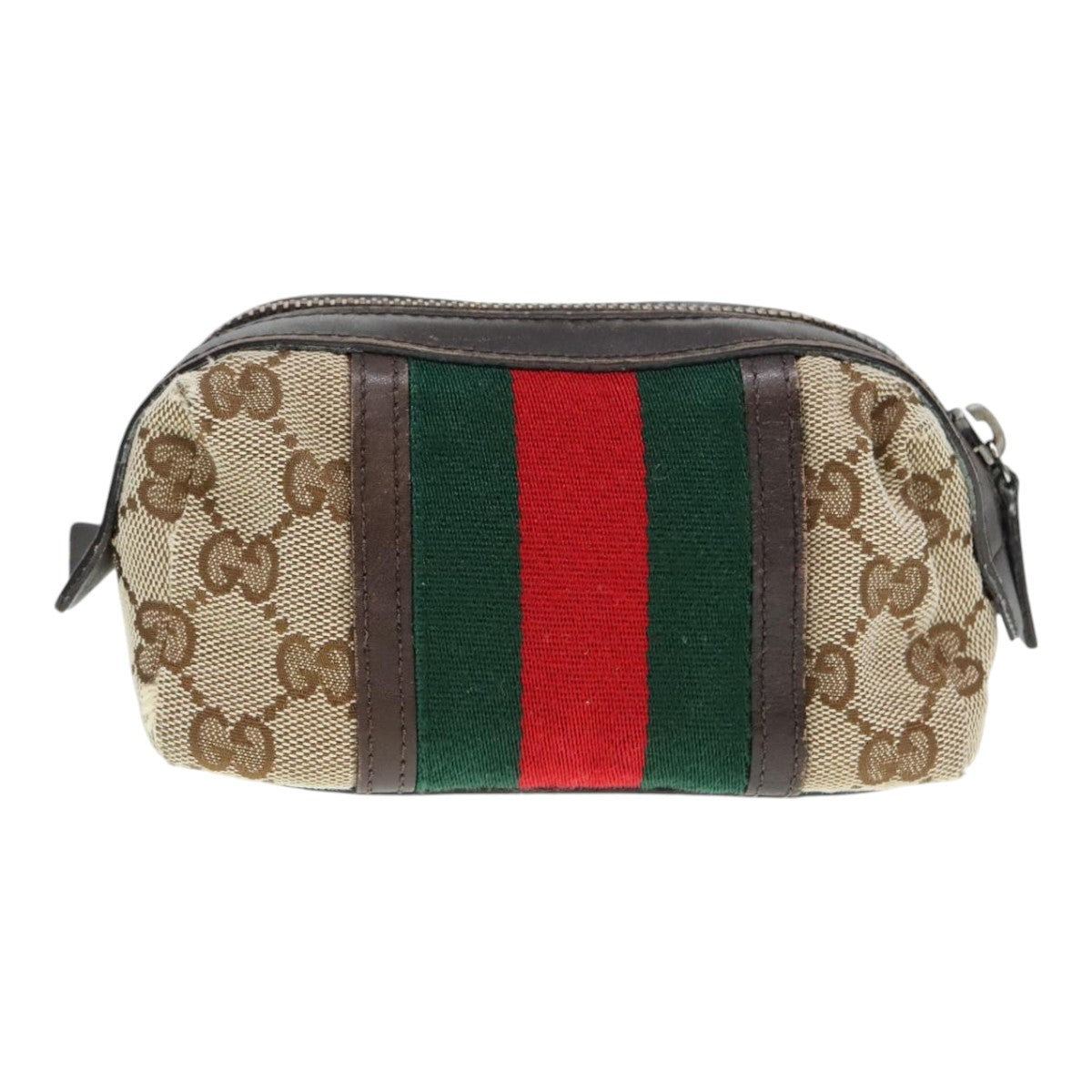 Luxury Gucci Trending 2025 Web  Canvas Clutch Bag