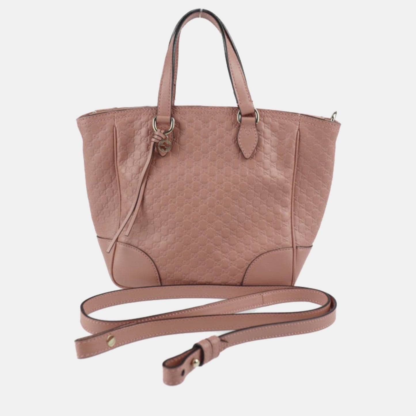 Luxury Gucci Trending 2025 Pink MicroLuxury Gucci Trending 2025ssima Leather Medium Bree Tote Bag