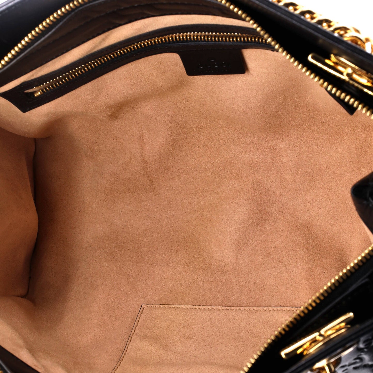 Soft Signature Shoulder Bag Guccissima Leather Medium