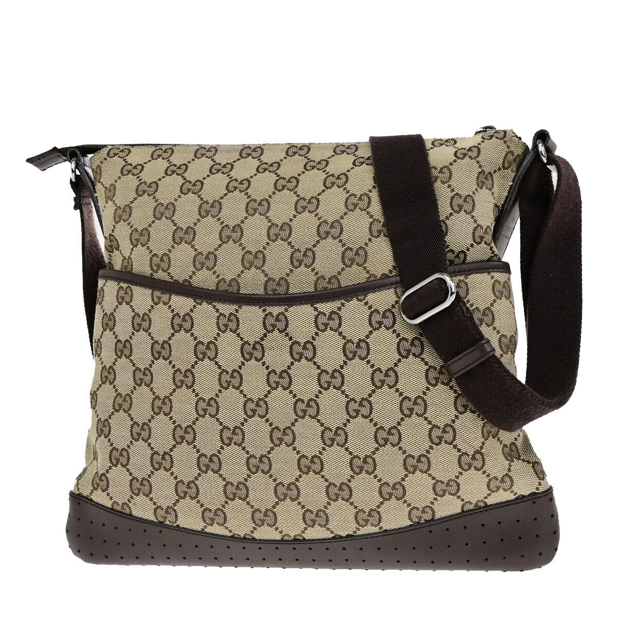 Luxury Gucci Trending 2025 Gg Canvas  Canvas Shoulder Bag ()
