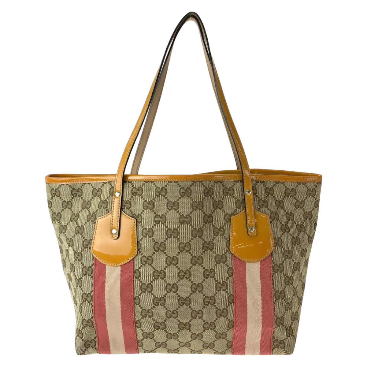 Luxury Gucci Trending 2025 GG Canvas Sherry Line Tote Bag