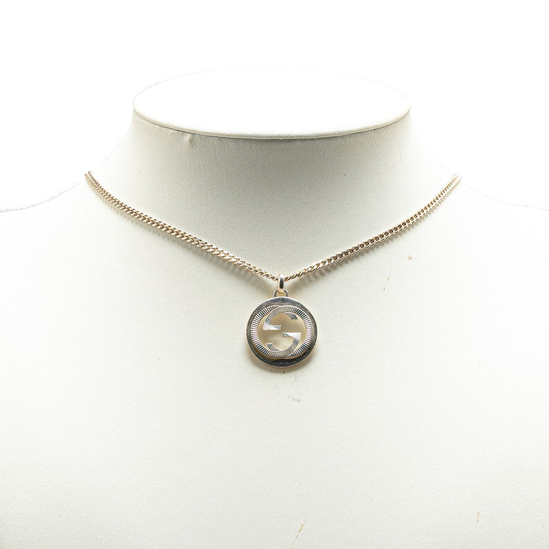 Gucci Interlocking G Silver Necklace