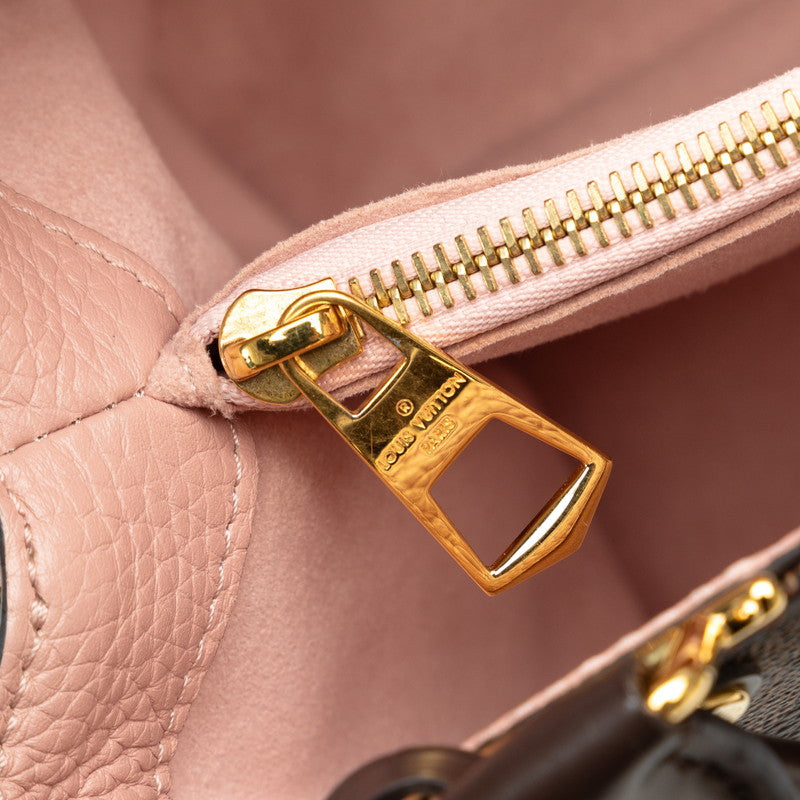 Louis Vuitton Brittany Handbag 2WAY N41674 Brown Pink PVC Leather  Louis Vuitton