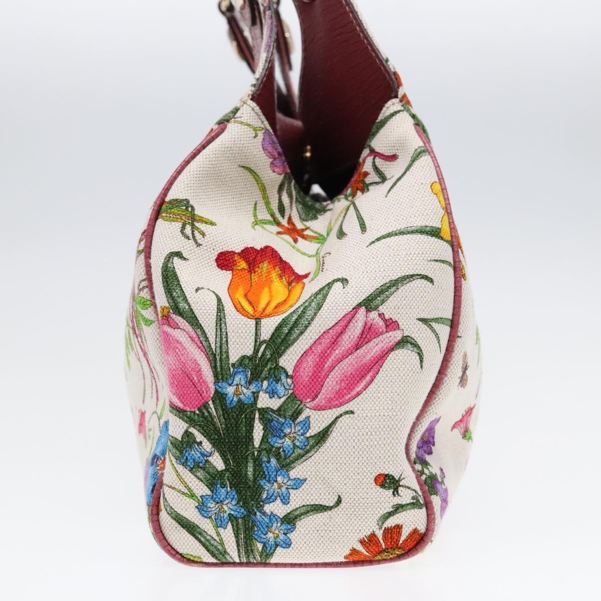 Gucci Flora  Canvas Handbag ()