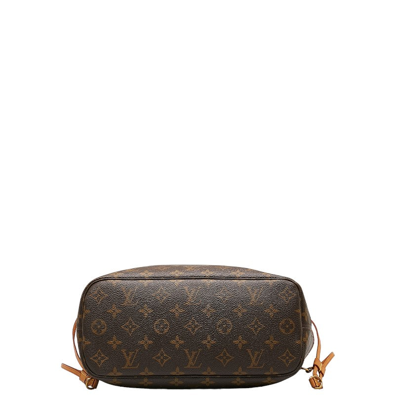 Louis Vuitton Monogram Newark PM Handbag M41245 Brown PVC Leather  Louis Vuitton