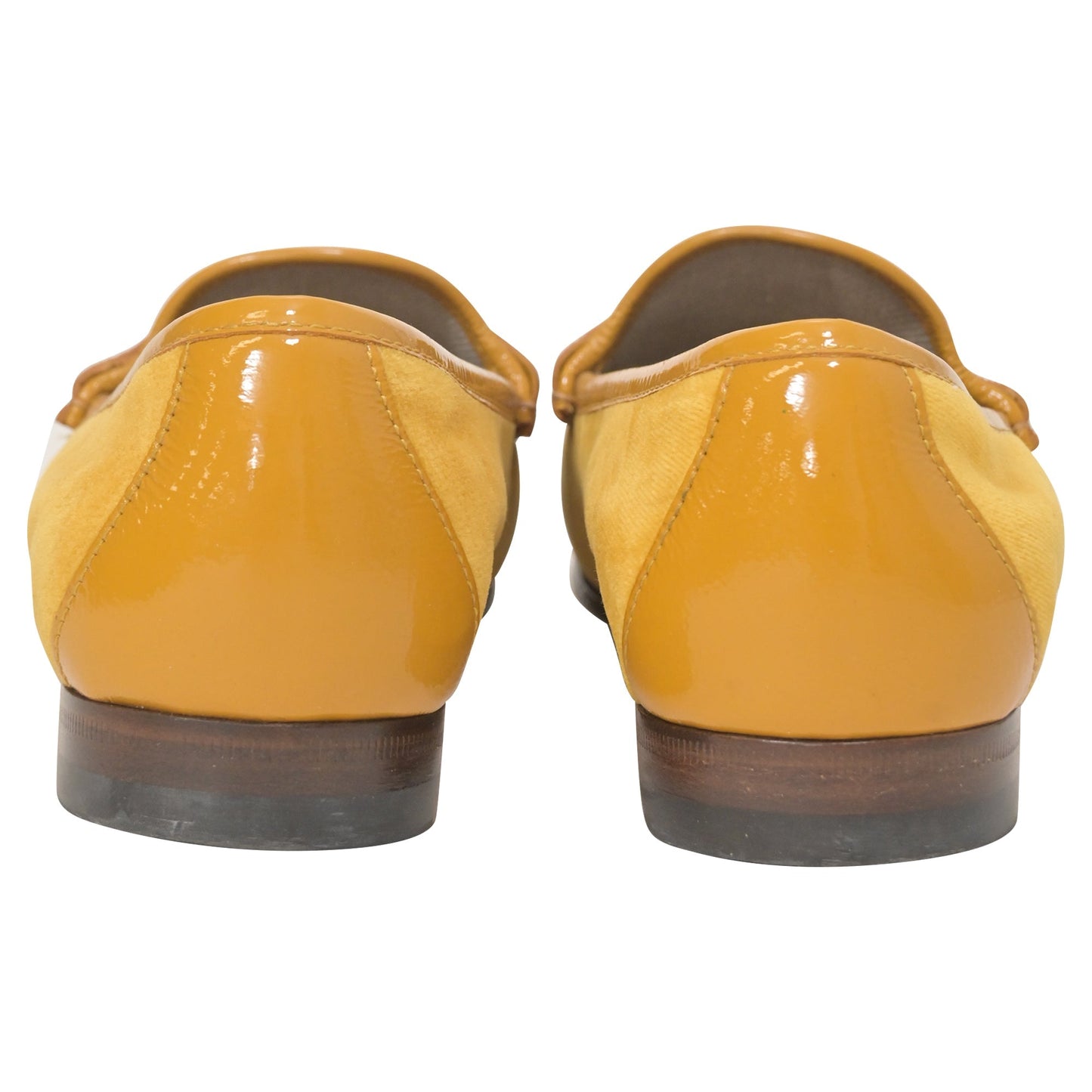 Luxury Gucci Trending 2025 Horsebit Loafers in Yellow Suede