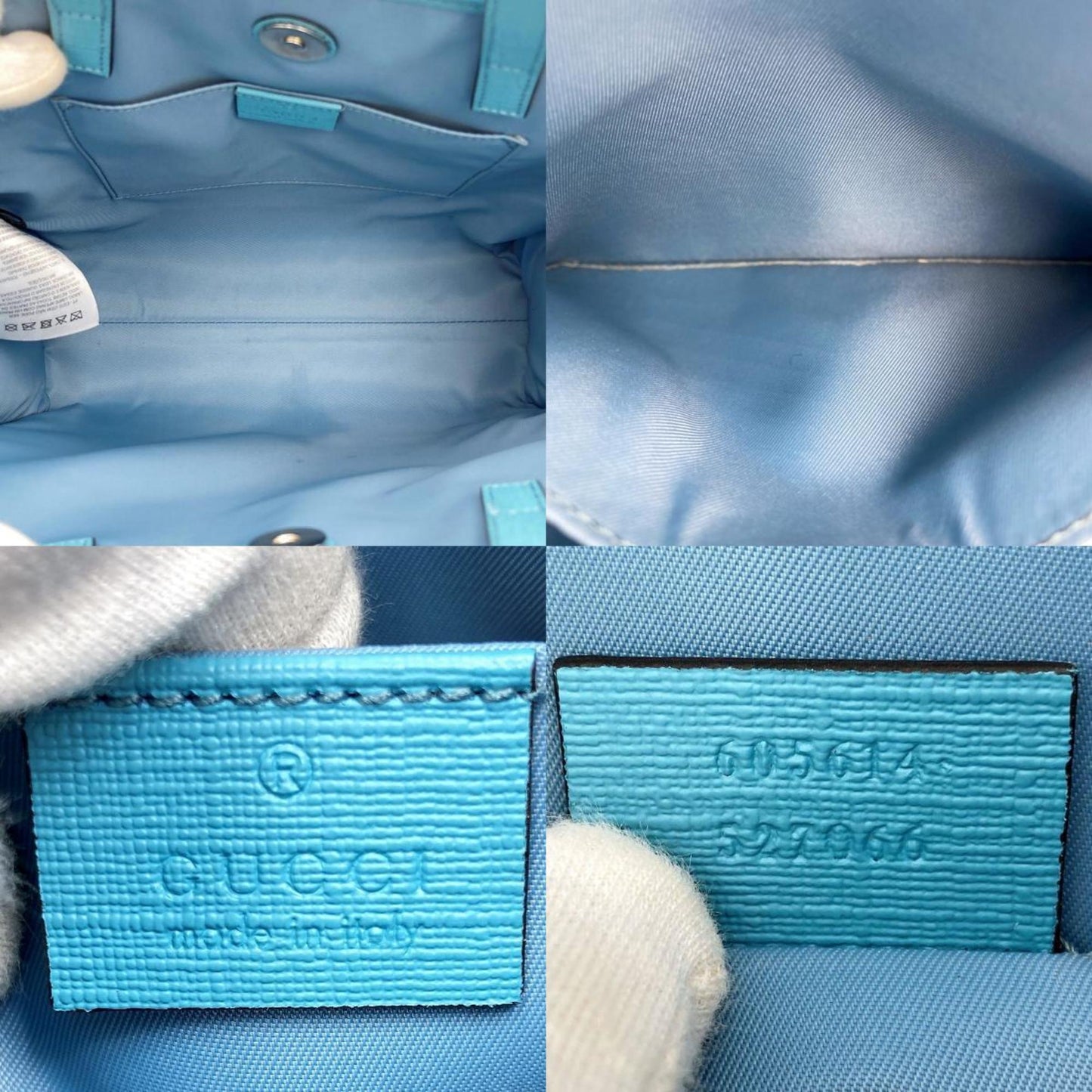 Gucci Cabas  Leather Tote Bag ()