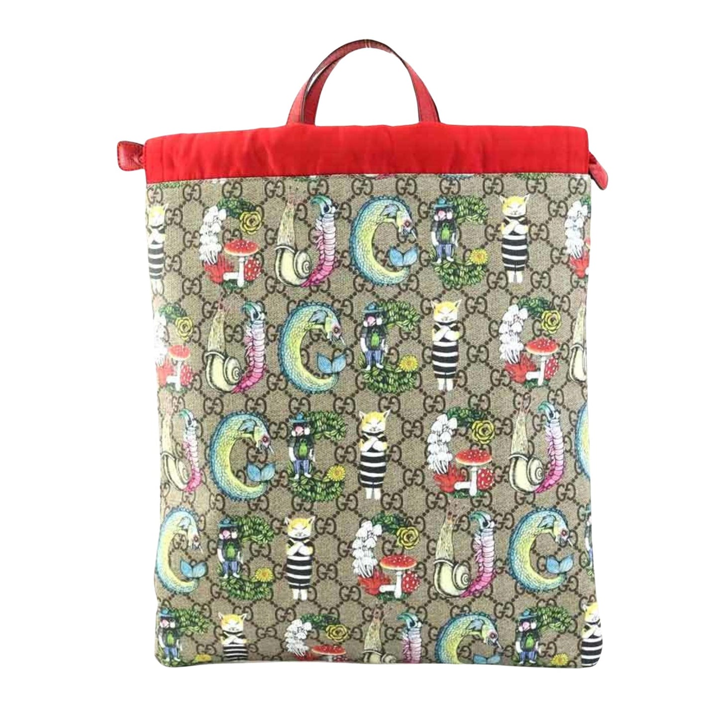 Luxury Gucci Trending 2025  Canvas Backpack Bag ()