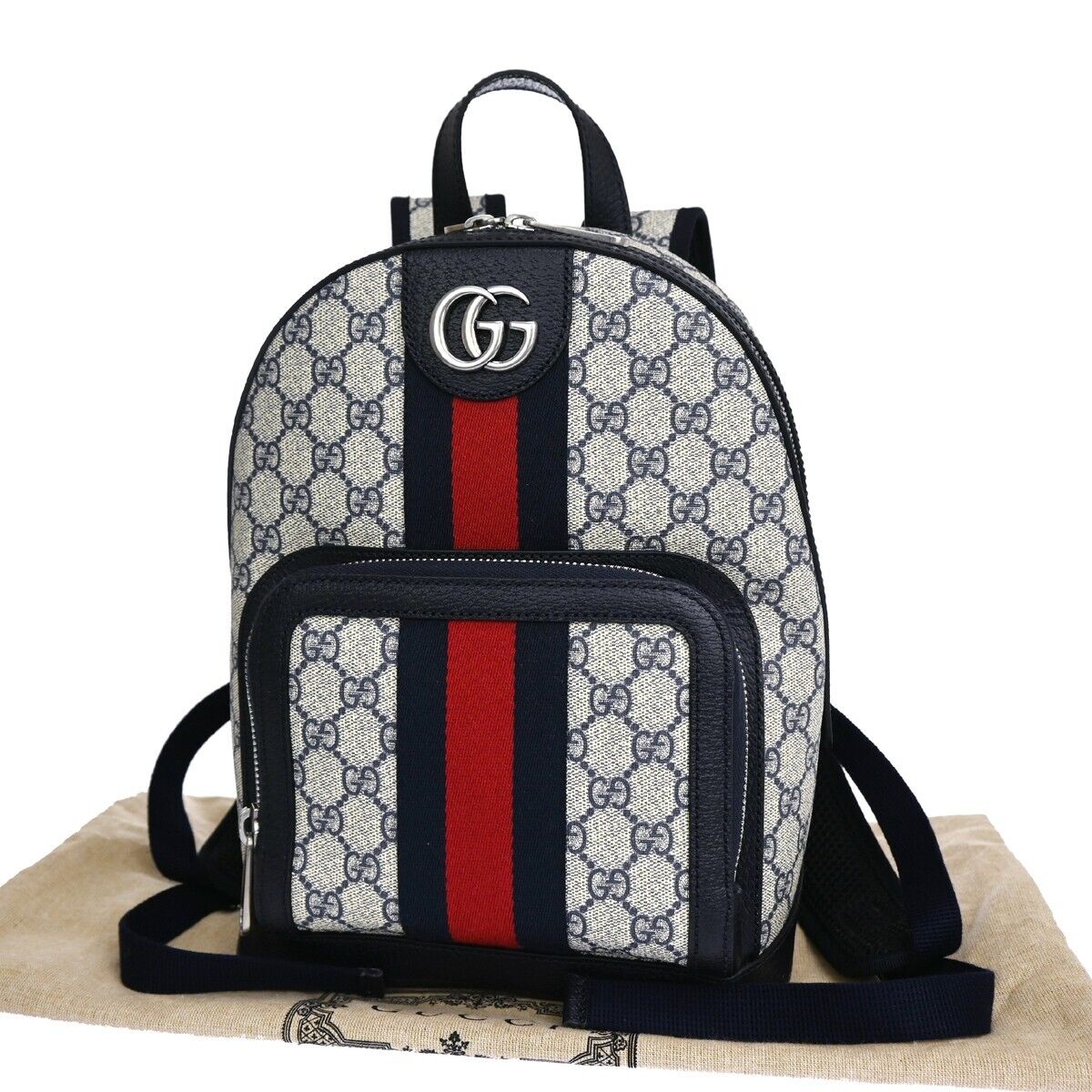 Gucci Ophidia  Canvas Backpack Bag ()
