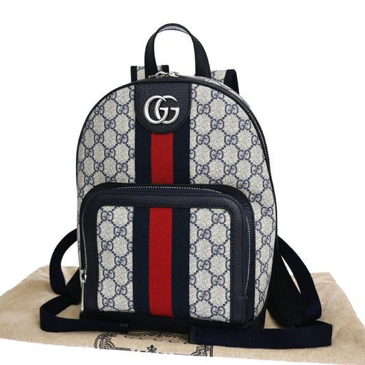 Gucci Ophidia  Canvas Backpack Bag ()