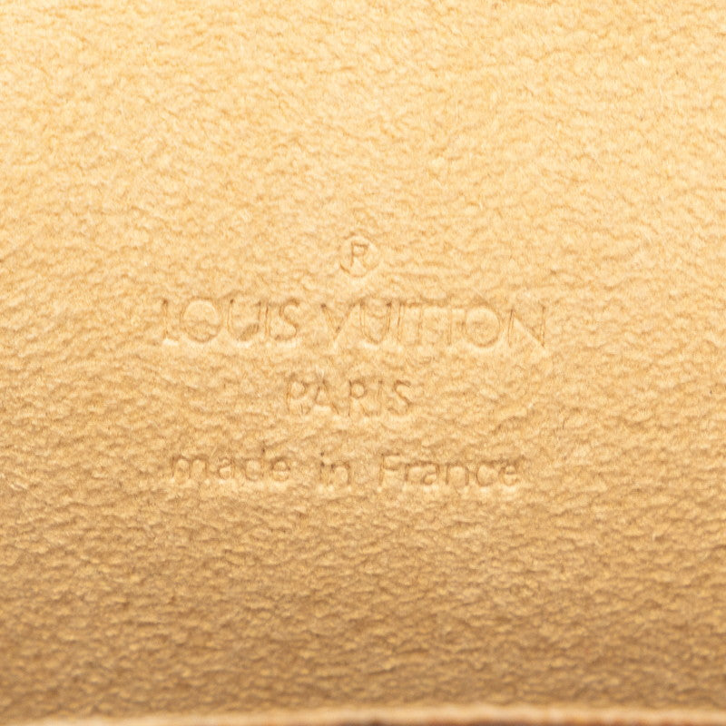 Louis Vuitton Monogram Poschet Florentine Body Bag Waist Bag M51855 Brown PVC Leather  Louis Vuitton